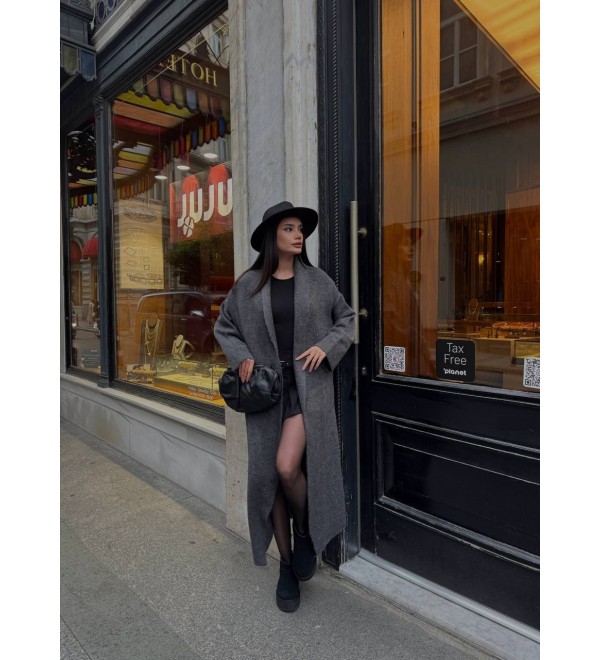 215598 ANTHRACITE CARDIGAN KNITWEAR