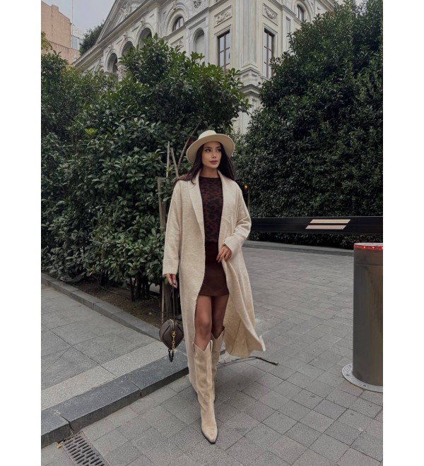 215600 CREAM CARDIGAN KNITWEAR