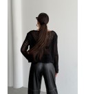 215636 BLACK CARDIGAN KNITWEAR