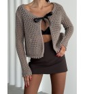 215637 MINK CARDIGAN KNITWEAR