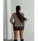 215637 MINK CARDIGAN KNITWEAR