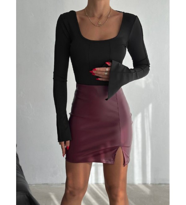215675 BORDO ETEK SUNİ DERİ