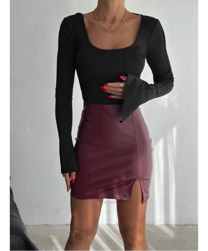 215675 BORDO ETEK SUNİ DERİ