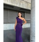 215703 MOR ABİYE FLOWERS KUMAŞ
