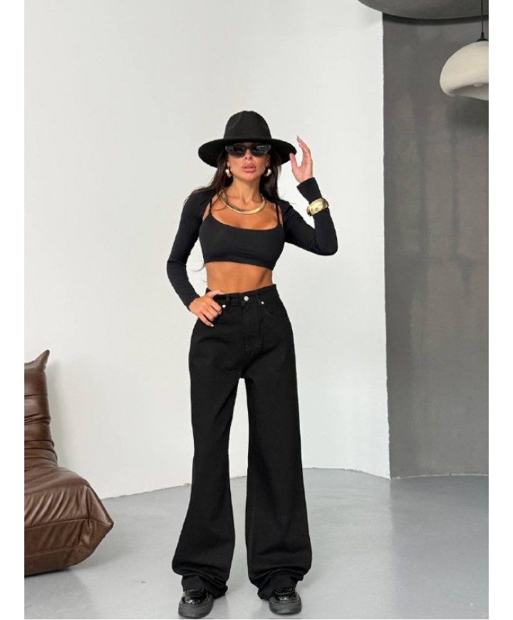 215706 SİYAH KOT PANTOLON DENİM