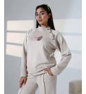 215720 KREM EŞOFMAN TAKIM OYSHO KUMAŞ