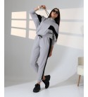 215721 GRAY Tracksuit Team Oysho fabric