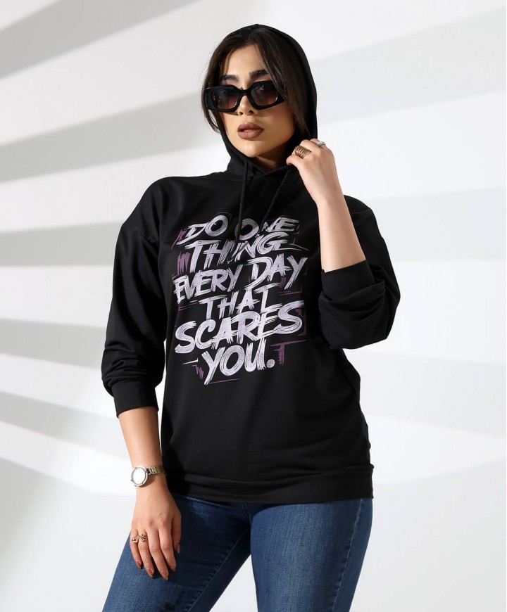 215722 SİYAH SWEAT 2 İPLİK