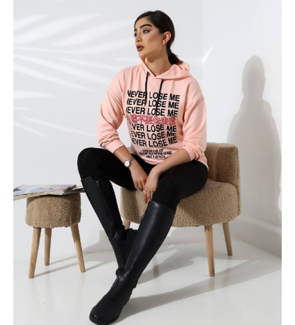 215725 PEMBE SWEAT 2 İPLİK