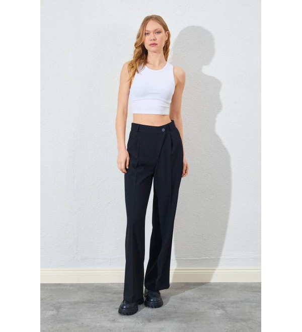 215729 BLACK TROUSERS Polyviscon