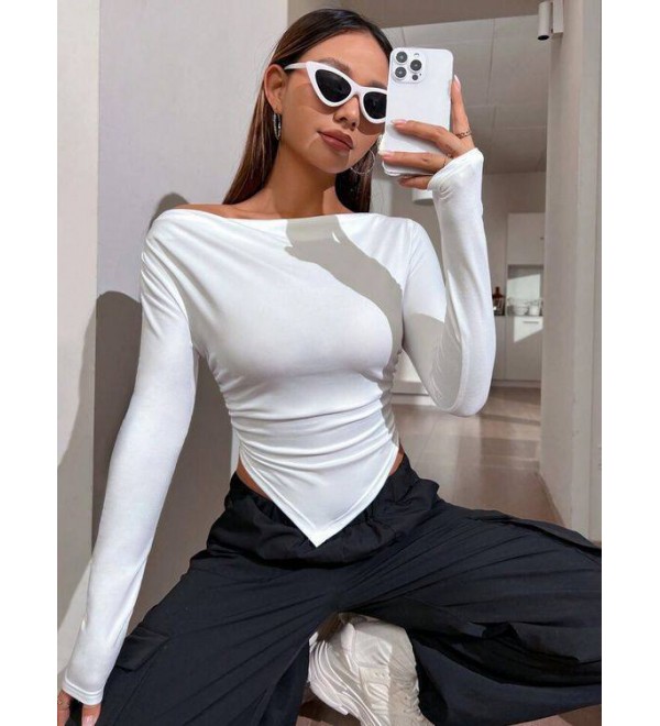 215744 WHITE BLOUSE