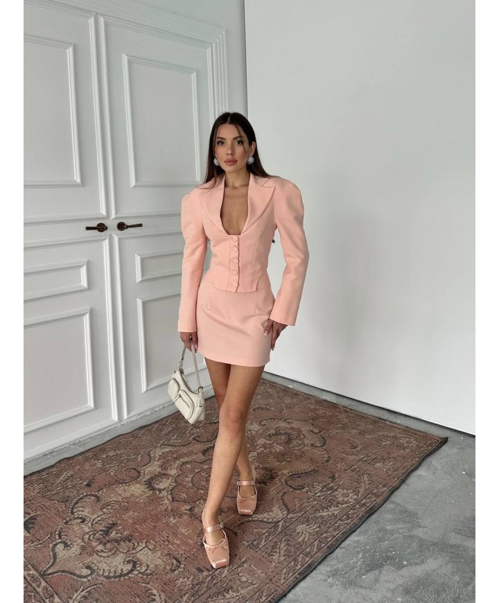 215855 PEMBE TAKIM AYROBİN KUMAŞ