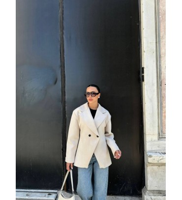 215904 KREM CEKET SÜ...