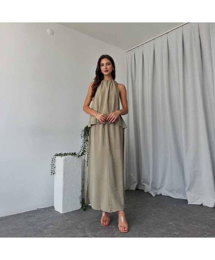 215931 VİZON TAKIM SATEN KUMAŞ
