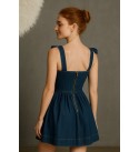 215937 LARCİVET ELBİSE DENİM