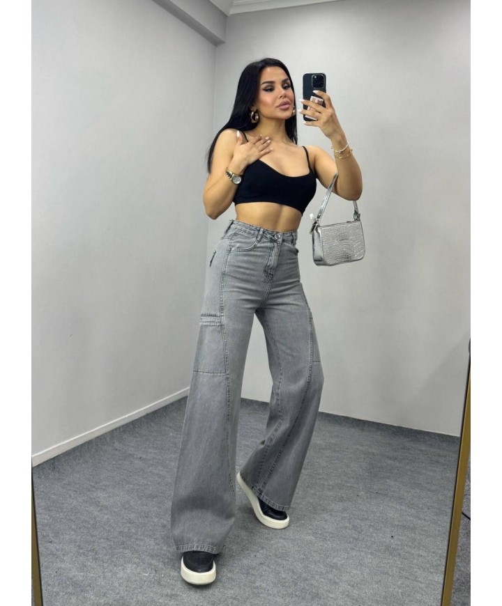 215939 GARNİLİ KOT PANTOLON DENİM