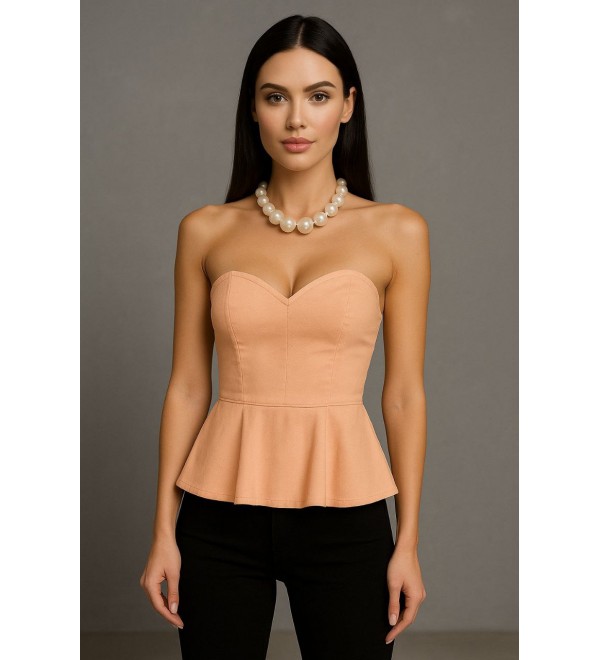 215942 SALMON BLOUSE Denim