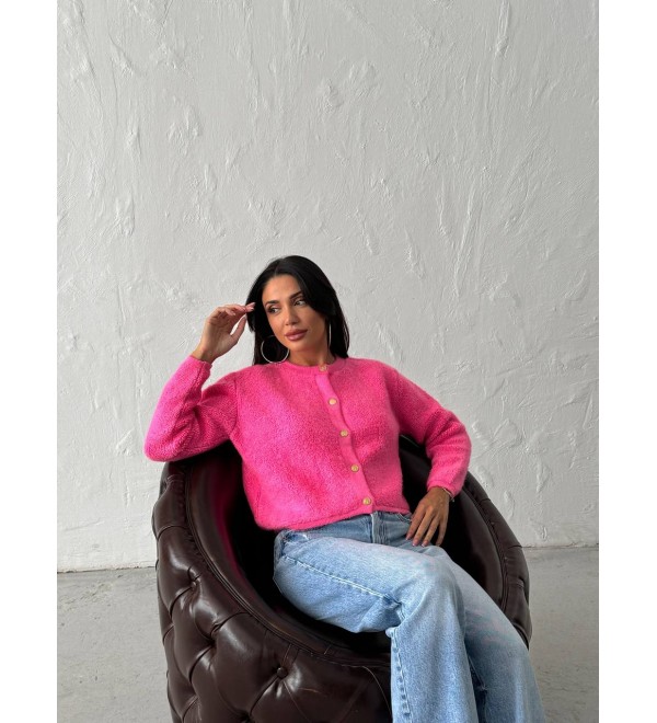 215973 PINK CARDIGAN KNITWEAR