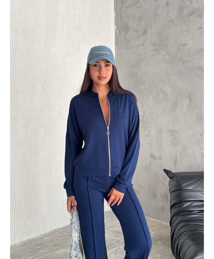 215980 LACİVERT EŞOFMAN TAKIM MODAL KUMAŞ