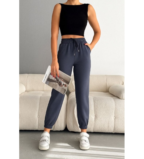 215985 ANTHRACITE Tracksuits six Modal fabric