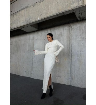 216007 BEYAZ ELBİSE ...