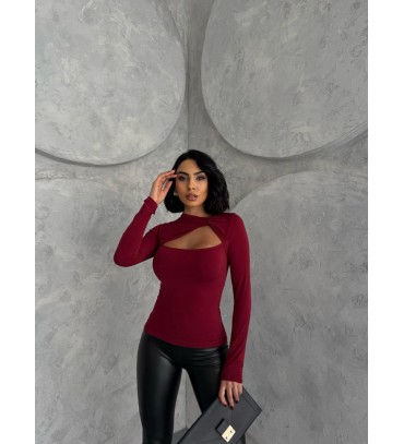 216015 BORDO BLUZ...