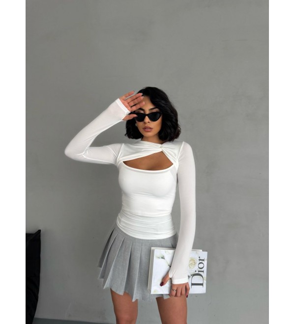 216016 Ecru BLOUSE