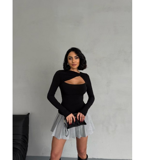 216020 BLACK BLOUSE