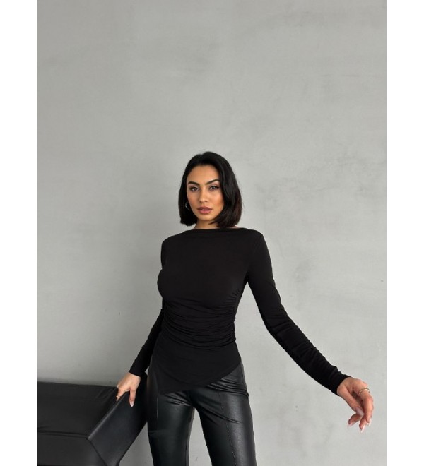 216024 BLACK BLOUSE