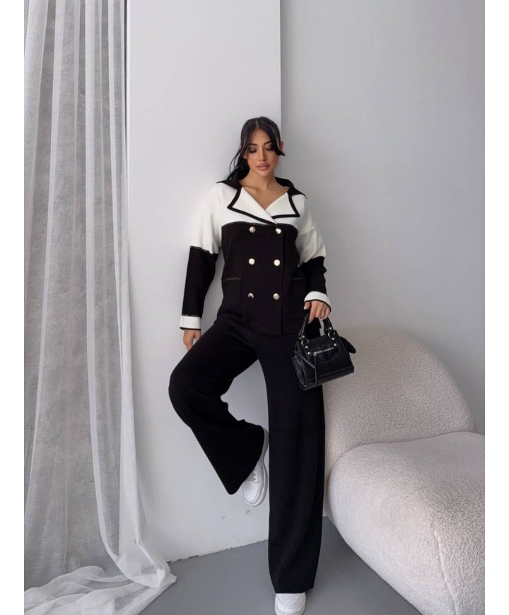 216043 SİYAH TAKIM TRİKO