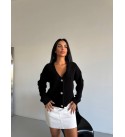 216043 SİYAH TAKIM TRİKO