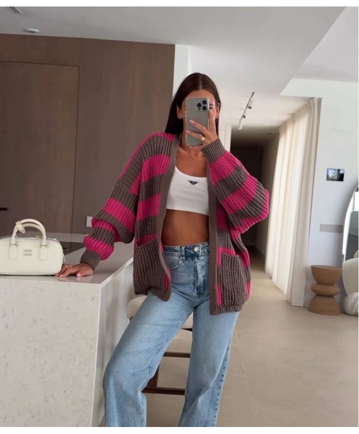 216044 RENKLİ HAVLU TRİKO