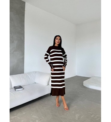 216054 RENKLİ ELBİSE...