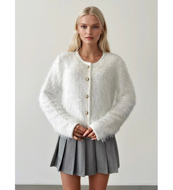 216084 Ecru CARDIGAN KNITWEAR