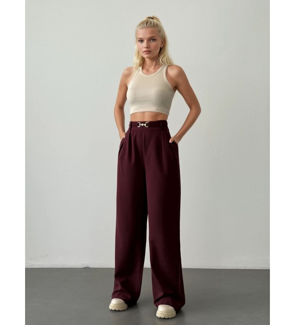 216087 COFFEE TROUSERS