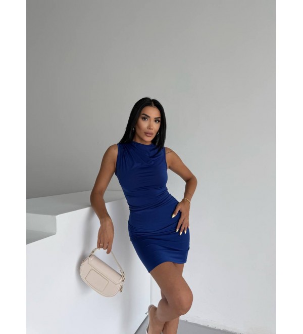 216108 SAKS ELBİSE SANDY KUMAŞ
