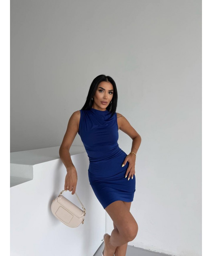 216108 SAKS ELBİSE SANDY KUMAŞ