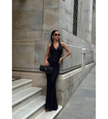 216137 SİYAH ELBİSE...