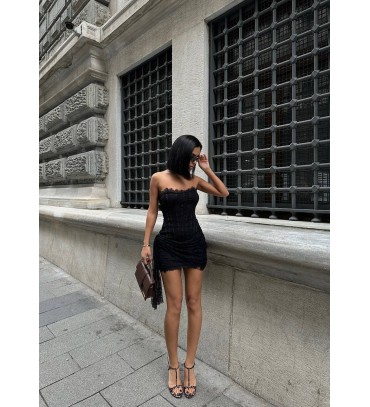 216139 SİYAH ELBİSE...