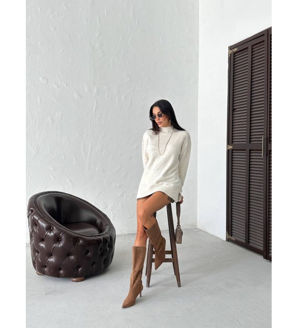 216142 EKRU KAZAK TRİKO