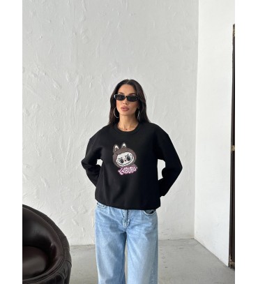 216152 SİYAH SWEAT X...