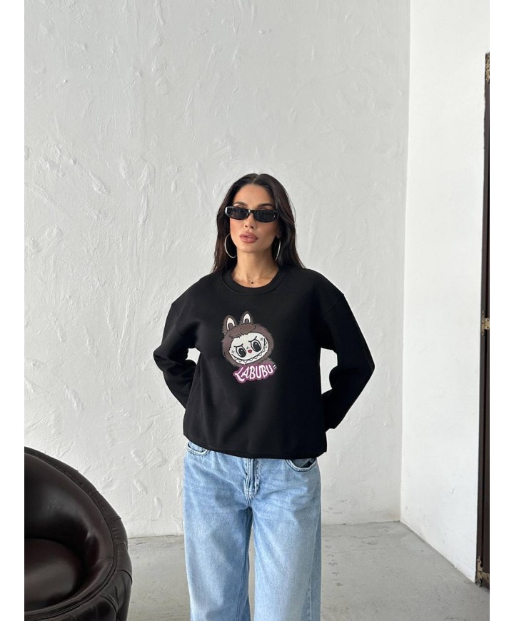 216152 SİYAH SWEAT X