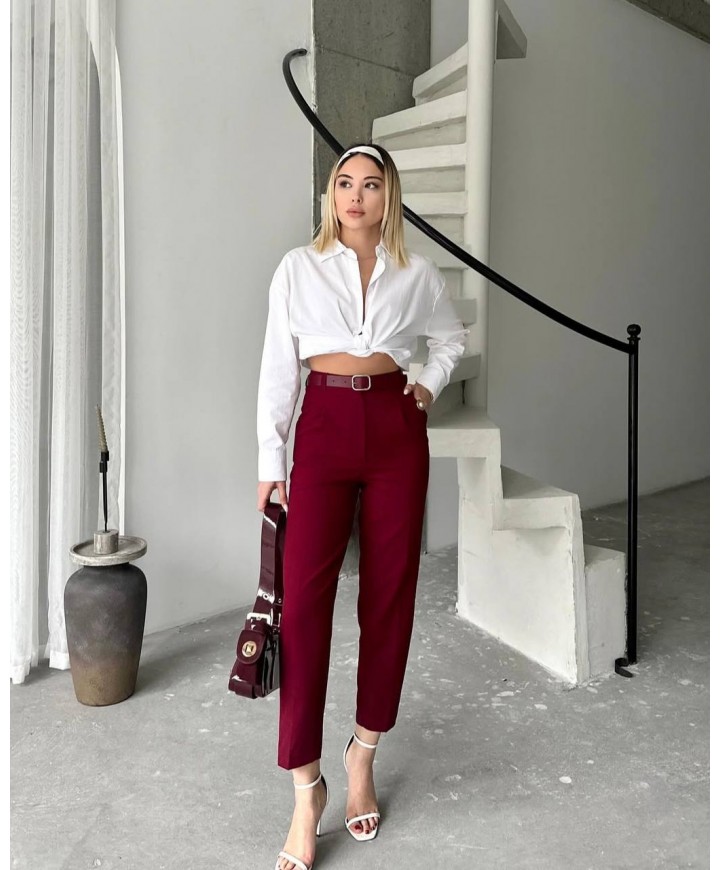 216165 BORDO PANTOLON