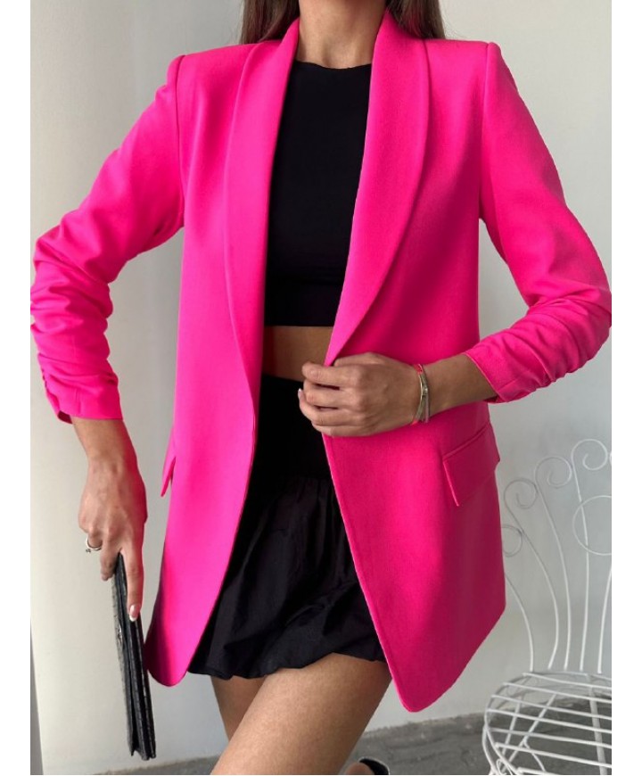 216213 PEMBE CEKET ATLAS KUMAS