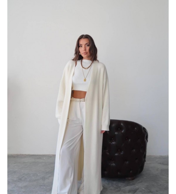 216264 CREAM CARDIGAN KNITWEAR