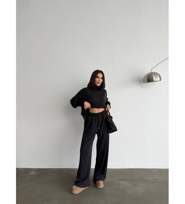 216266 BLACK CARDIGAN KNITWEAR
