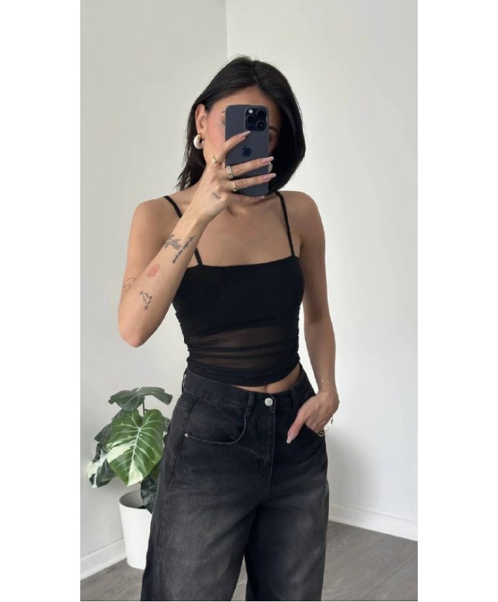 216329 SİYAH BLUZ DALGIÇ