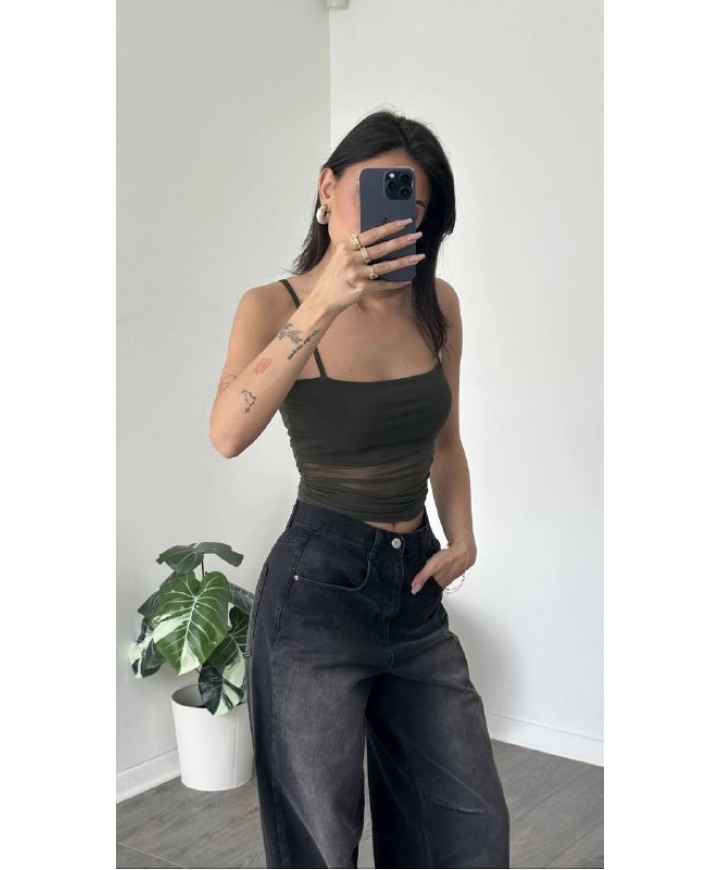 216331 RENKLİ BLUZ DALGIÇ