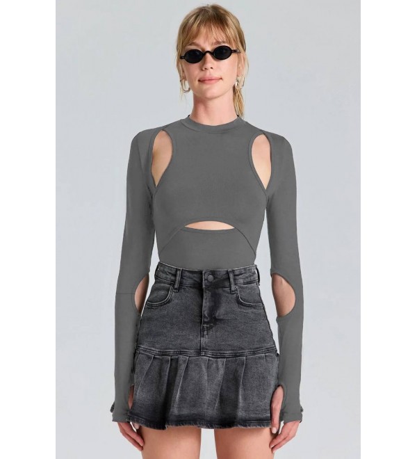216345 GRAY BLOUSE DIVER