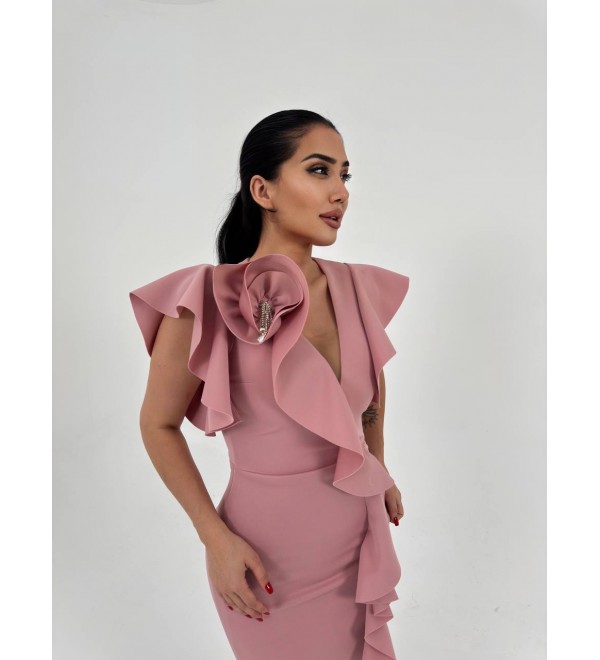 216368 PEMBE ABİYE